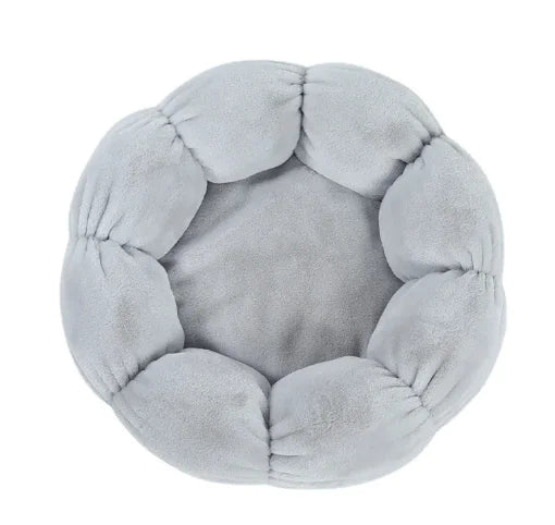 Plush Flower Pet Bed