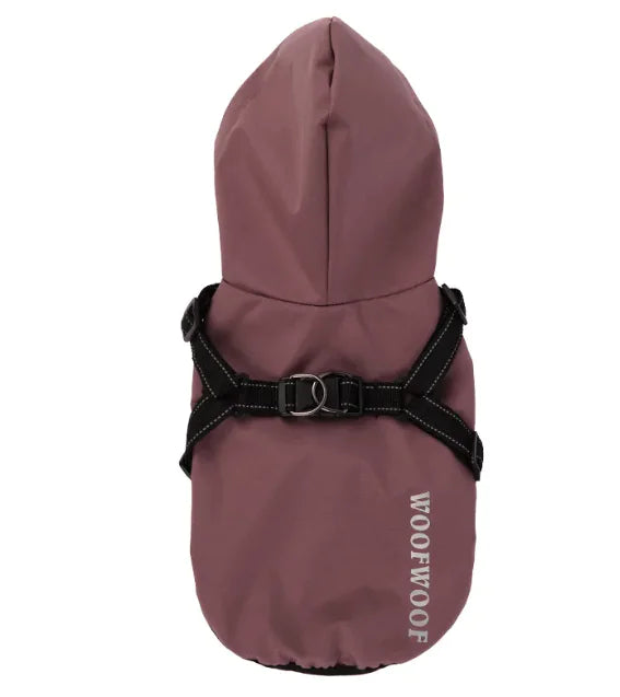 Four-Legged Dog Raincoat Poncho